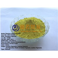 Inorganic Pigment--Nickle Titanium Yellow
