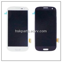 LCD display with touch screen assembly for samsung galaxy s3 i9300 blue color