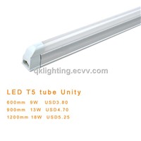 LED T5 tube light Unity 600mm 9W SMD3014 USD3.8
