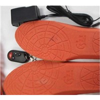 Li-polymer 2050mAh 3 level adjustable Temperature Remote control Heated insoles Electric Foot warmer