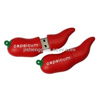 Little Red Pepper Shaped USB Storage Device/ USB Pen Drive