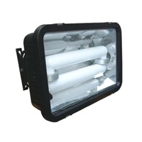 Long-life electrodeless floodlight
