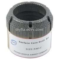 NMLC Surface set diamond drill bit