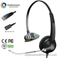 New arrival call center headset for phone HSM-900TPQDRJ