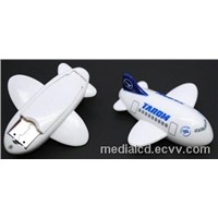 Newest Style Airplane USB Flash Drive OEM USB Flash Drive 1GB 2GB 4GB (CF-N103)