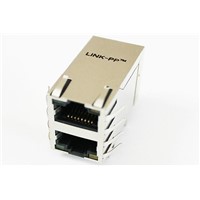 POE Shielded RJ45 USB Magjack , PCB / Switch / Router IEEE RJ45
