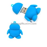Penguin Shaped USB Stick/ Cartoon Customised USB Disk