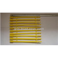Plastic Strap Seal-Colored Plastic NYLON CABLE TIES Label Brand Belting Ribbon WIRE BINDING  Seals