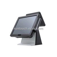 RT-5200C Runtouch 15&amp;quot; Fanfree 9.7&amp;quot; dual screen High-end Touch POS