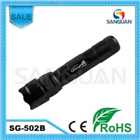 SG-502B Super Powerful Rechargeable Q5 Cree Hand LED Torchlight With Clip