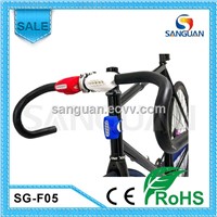 SG-F05 7 LEDs Silicon Bicycle Frog Front/Rear Light