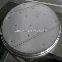 Stainless Steel Sintered fiber web filter disc