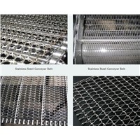 Stainless steel conveyor belt