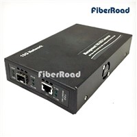 Standalone Web Smart SFP+ to RJ45 10G Ethernet Media Converter