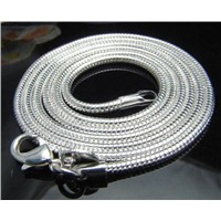 Sterling Silver 2mm Round Snake Chains (LB035-200-A)