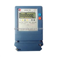 THREE PHASE ELECTRONIC WATTHOUR METER(LCD)