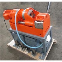 Tapered threading machine