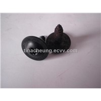Speciality fasteners cold forming truss head six-lobe socket flange tapping screw