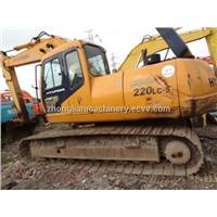 Used Hyundai R220LC-V Crawler Excavator 22 Ton