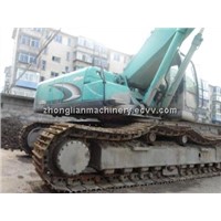 Used Kolbelco SK350LC-8 Crawler Excavator