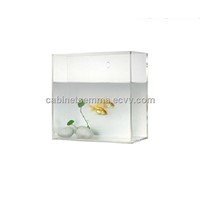 Wall Hanging Mini Acrylic Fish Tank Small Clear Perspex Aquarium