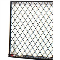 Welded Razor Wire Panel, Made of PVC and Galvanized