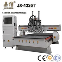 JX-1325T  JIAXIN Wood Door Processing CNC Router with auto tool changer