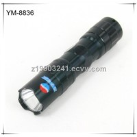 YM8836 cheap mini AA battery aluminum flashlight by manufacturer