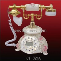 antique resin telephone,classic telephone
