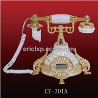 antique telephone,reisn material telephone