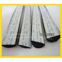 extruded adhesive backed foam rubber weatherstripping
