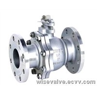 flanged floating ball valve
