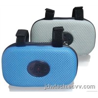 new type 010-E4 protable mini speaker bag with FM for bicycle when biking you can listen to music