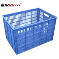 plastic crate mold for vegetable package