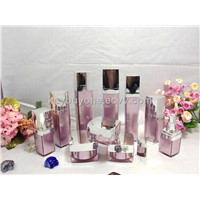 square PMMA cosmetics packing acrylic lotion bottles