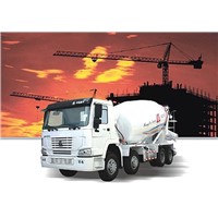 truck mounted concrete mixer