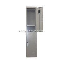 two door steel locker