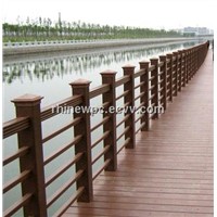 wood plastic composite outdoor floor and fence
