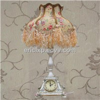 table lamp with clock, classic and modern table lampTD-1005