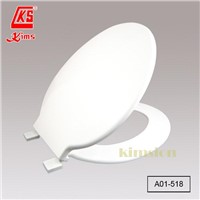 A01-518  "Polar" Plastic Toilet Seat and Cover c/w Adjustable Hinge