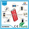 5600mah Universal Portable Power Bank for Mobile/ iPhone / iPad / GPS