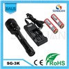 China Wholesale Rechargeable High Power LED Flashlight 3000lm