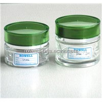 30ml &amp;amp; 50ml clear glass cosmetic cream jar wholesale xuzhou