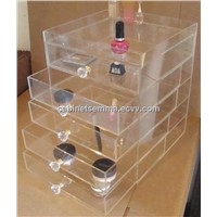Acrylic Cosmetic Display, 5 Drawers Eyeshadow Box