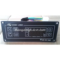 Digital control panel for bus air conditioning