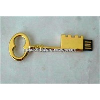 Hot OEM Metal Key Shaped 4GB 8GB USB Flash Memory  Drive