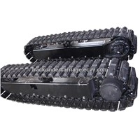 Steel Track Undercarriage with rubber block