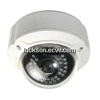Water Resistant Infrared Night Vision Outdoor/Indoor IR CCTV Dome Camera (LSL-367S)