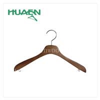 15 3/8&amp;quot; fashion korean clothes hanger luxury wooden hanger-11C038