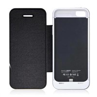 2000mAh QYG battery case with flip cover for iPhone5s